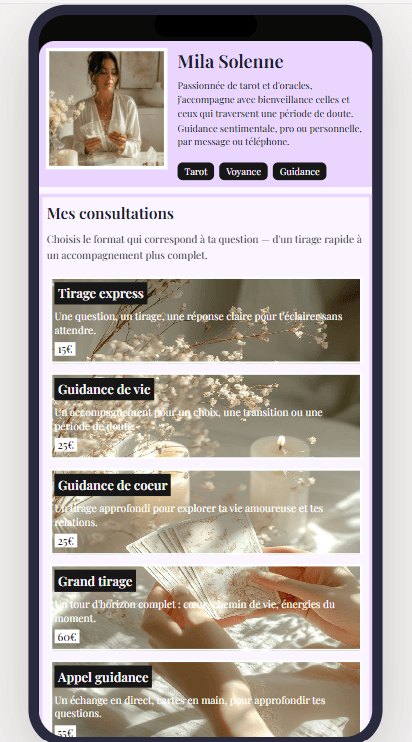 Vitrine Zelwio de Mila Solenne